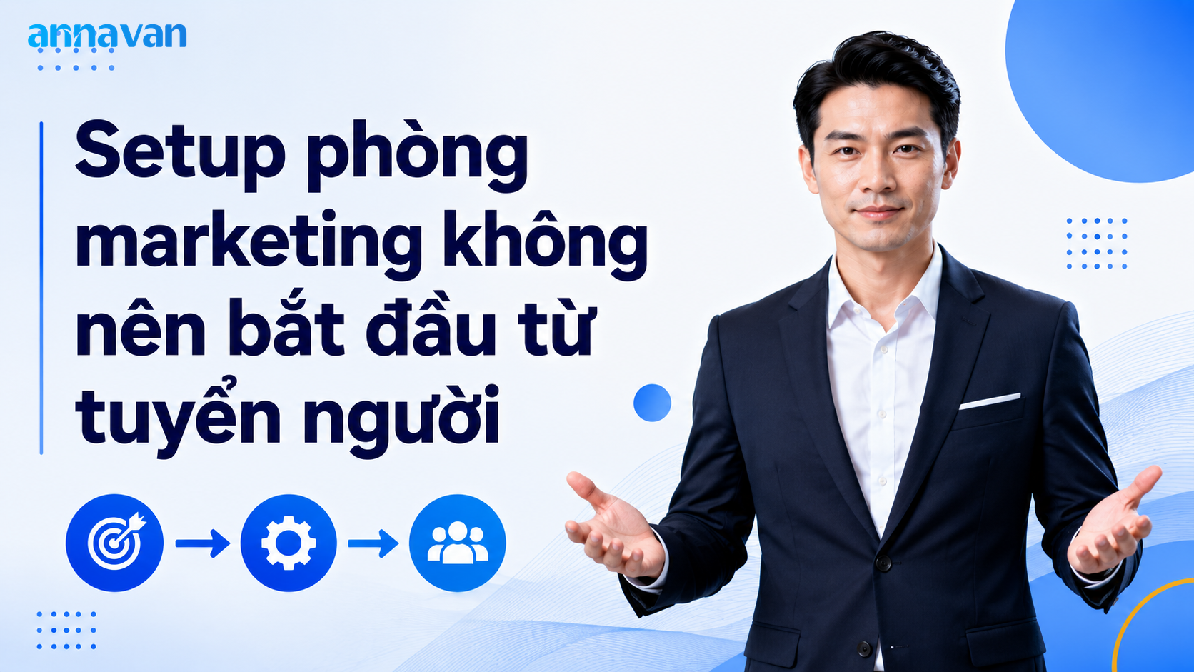 Setup phòng marketing không nên bắt đầu từ tuyển người